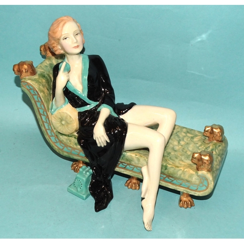 95 - A Kevin Francis/Peggy Davies Ceramics 'The Greta Garbo Figure' from the Twentieth Century Icon serie... 