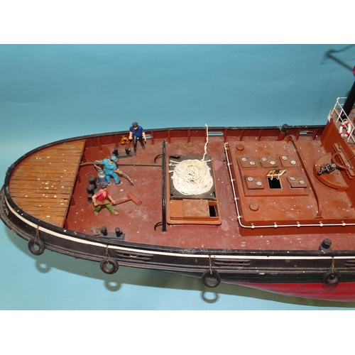 635 - A large model of the Thames tug 