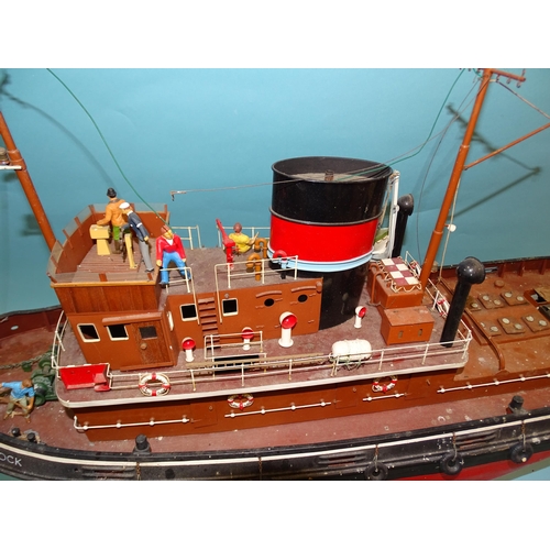 635 - A large model of the Thames tug 