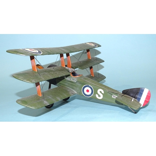 639 - A Thomas Gunn Sopwith Triplane, (green version), (boxed).