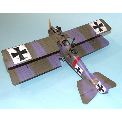 652 - A Thomas Gunn Roland CIIA biplane, (late version), (boxed).