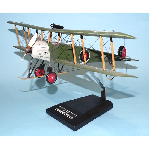 657 - A Thomas Gunn Avro 504 (Shuttleworth) Collection) biplane E.3273 PL/6019, on stand, (boxed).... 