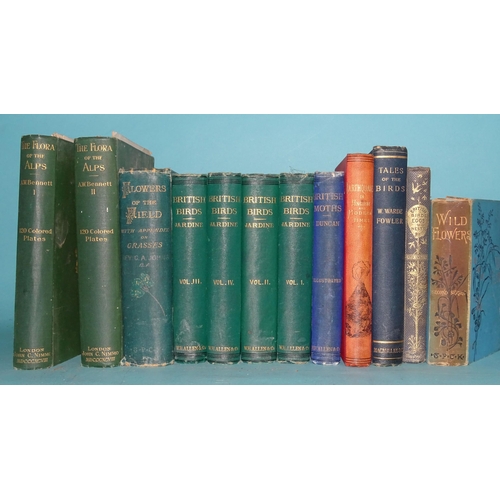 67 - Jardine (Sir W), The Naturalist's Library, Ornithology, 'British Birds', 4 vols, hd col plts, cl gt,... 