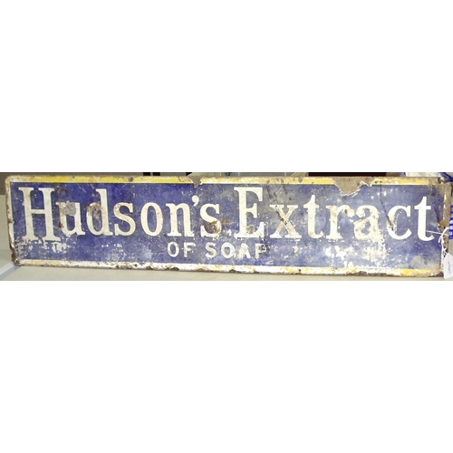 680 - A vintage enamel rectangular sign 