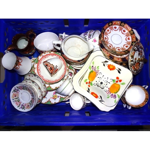 110 - A quantity of late-19th/early-20th century tea part-sets and dinner ware.