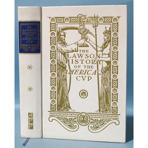 84 - Lawson (Thomas W) and Thompson (Winfield M), The Lawson History of the America's Cup, no.1293 of ltd... 