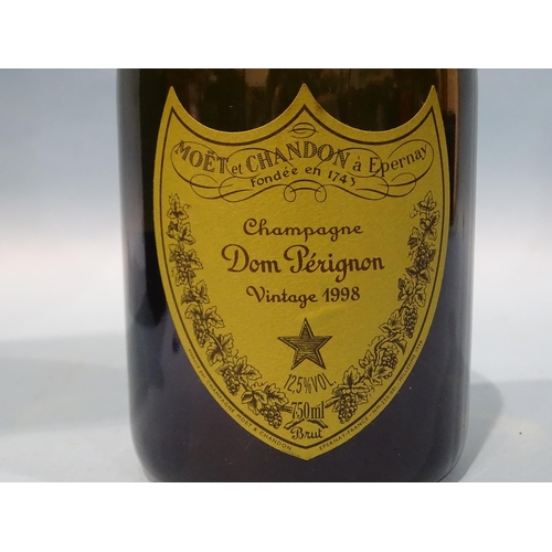 216 - Moët et Chandon Cuvée Dom Perignon, Vintage 1998, 12.5% vol, 750ml, in original box, (ca... 