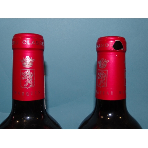 219 - Chateau Lynch Moussas Pauillac 2016, 13.5% 750ml, (x2) and Chateau Marquis De Terme 2016 Margaux Gra... 