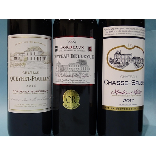 220 - Chateau Belgrave Haut-Medoc 2010 Grand Cru Classe, 14% 75cl, (x2), Chateau Chasse-Spleen Medoc 2017,... 