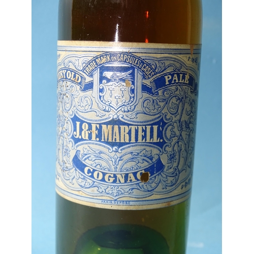 242 - J & F Martell Very Old Pale Cognac, 35cl, one bottle, (base of shoulder).