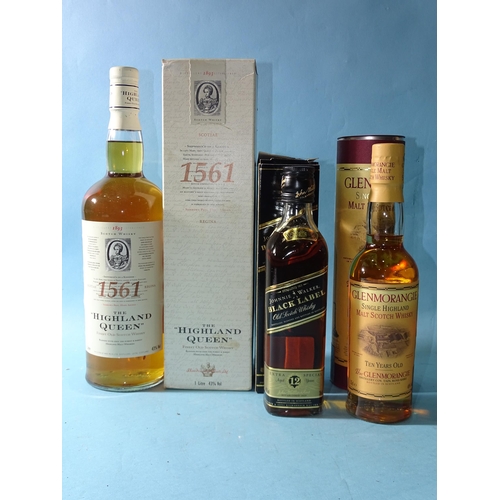 243 - Glenmorangie Single Highland Malt Scotch Whisky, 10 years old, 40% 35cl, in cardboard sleeve, Johnni... 