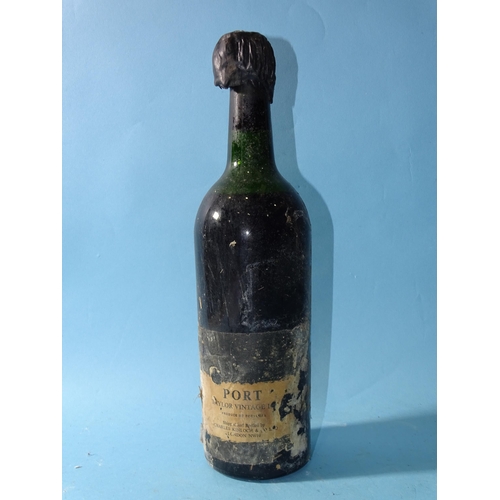 245 - Taylor's Vintage Port 1963, shipped and bottled by Charles Kinloch & Co, level mid to high-shoul... 