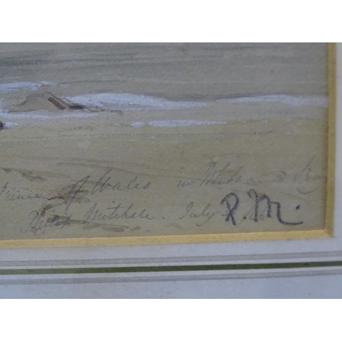 48 - Philip Mitchell (1814-1896) PORTREATH, NORTH COAST, CORNWALL Signed pencil and watercolour, inscribe... 