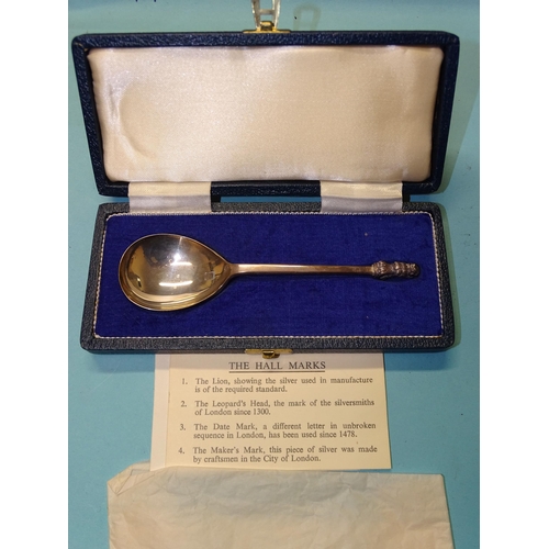 486 - A Victorian silver fiddle pattern caddy spoon, London 1851, various Georgian and later flatware, inc... 