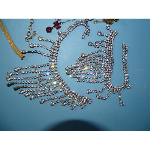 224 - A quantity of costume jewellery by Trifari, Sara Coventry and others.