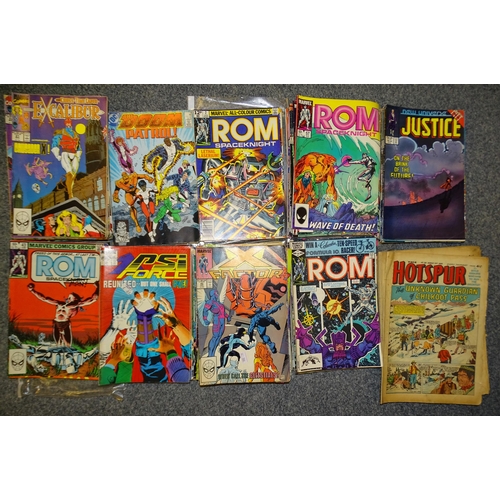 122 - Approximately 150 Marvel, DC and other comics c1990's, including Excalibur (x25), X Factor (x27), Ro... 