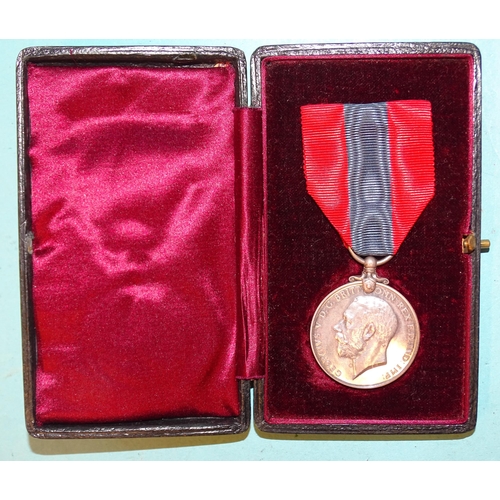 178 - An Imperial Service medal, Edward VIIR Star, (cased), awarded to Charles Thomas Barrett, with LSO le... 