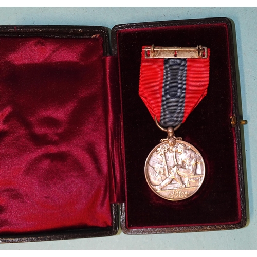 178 - An Imperial Service medal, Edward VIIR Star, (cased), awarded to Charles Thomas Barrett, with LSO le... 