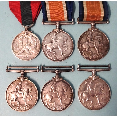 187 - An Imperial Service Medal, GVR awarded to John Benjamin Spence Lewarne and five named British W... 