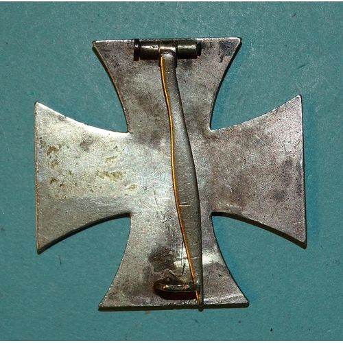 227 - A German WWII Iron Cross, 1st Class, no maker's mark.