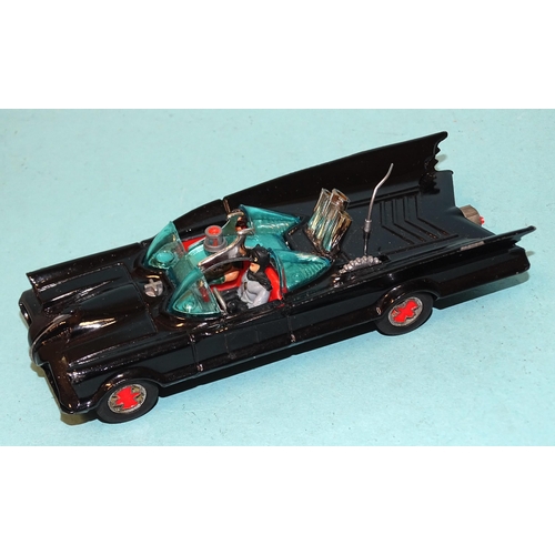 243 - Corgi Toys, no.267 Batmobile, boxed with figures, four rockets in pocket, operating instructions and... 