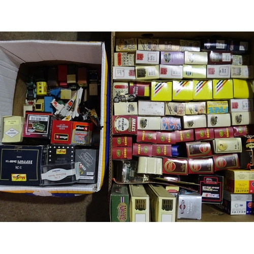 259 - A quantity of mainly boxed diecast vehicles by Burago, Maisto, Lledo, etc, (90 approximately).... 