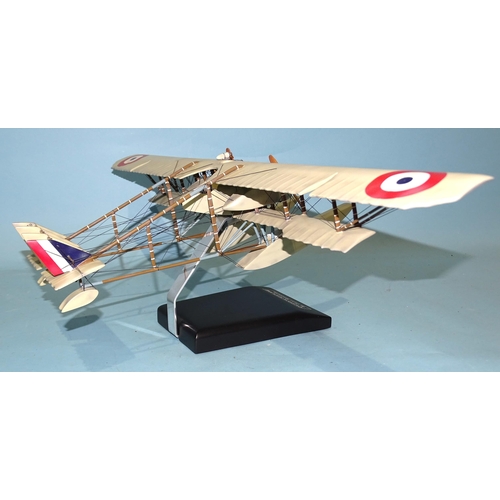 328 - Thomas Gunn Miniatures, WOW 181 Caudron Seaplane, with bogies and stand, (boxed).