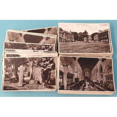 93 - Approximately 240 unused Frith's Real Photograph postcards of Liskeard, many duplicates.... 