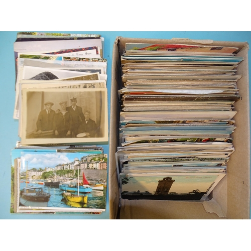 97 - Approximately 500 postcards, mainly topographical.