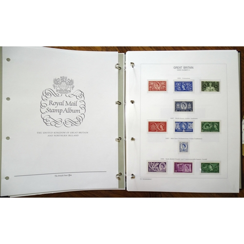 69 - A collection of mainly Great British stamps in twenty-four albums and loose, including Queen Victori... 