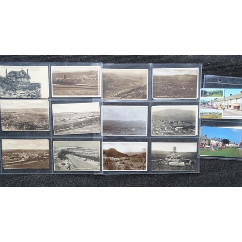 80 - Fifty-three postcards of Princetown and Dartmoor, including a WR Gay RP of Devil's Bridge.... 