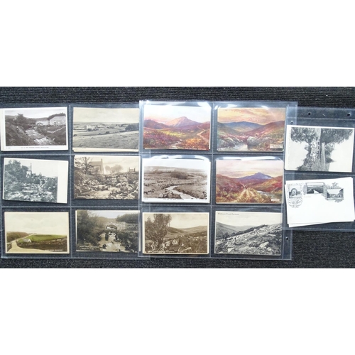 80 - Fifty-three postcards of Princetown and Dartmoor, including a WR Gay RP of Devil's Bridge.... 