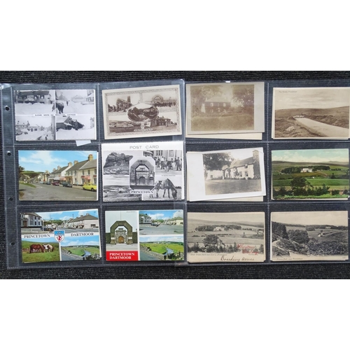 80 - Fifty-three postcards of Princetown and Dartmoor, including a WR Gay RP of Devil's Bridge.... 