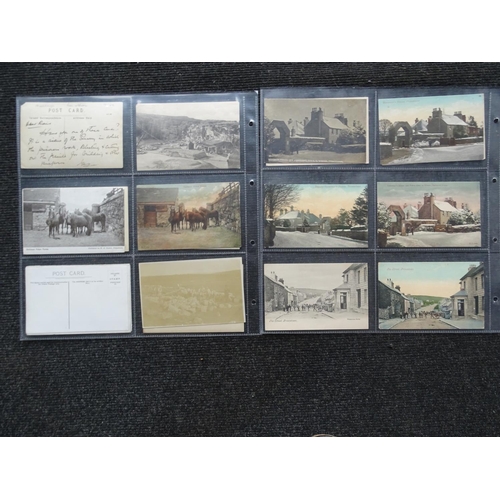 81 - Thirty-eight postcards of Dartmoor Prison and Postbridge, including six of the prison quarry.... 