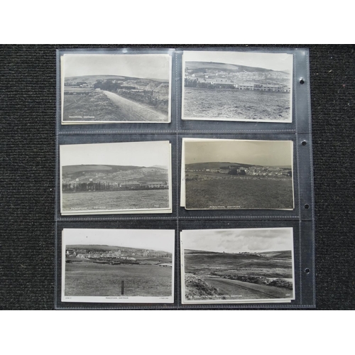 84 - Thirty-six postcards of Princetown, mainly RPs, including 