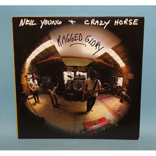 481 - Neil Young/Crazy Horse, a collection of nine albums: Weld, Sleeps With Angels, Ragged Glory, Life, E... 