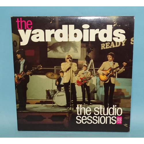 486 - A collection of various rock albums: The Who (7), The Rolling Stones (7), Yardbirds & related (9... 