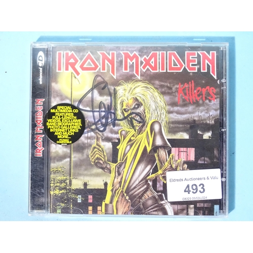 493 - An Iron Maiden CD 