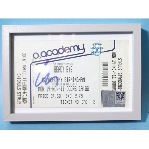 494 - Liam Gallagher, a signed 