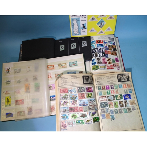 68 - A quantity of stamps in albums and loose, including a Strand album.