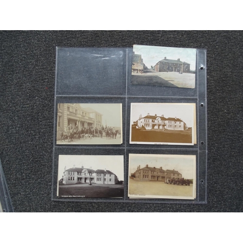 101 - Thirty-five postcards of Princetown and Dartmoor, including five RP cards by WR Gay and others by Ch... 