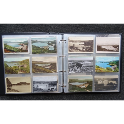 104 - An album of approximately 206 postcards of Dartmoor, mainly Merrivale, Burrator and Two bridges, man... 