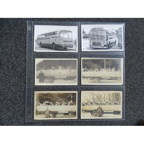 105 - Thirty-three postcards of Princetown and Dartmoor, including a 1906 Parliamentary Election vote requ... 