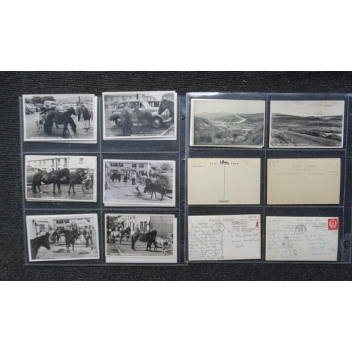 106 - Forty-three postcards of Princetown, including five of the snow in 1916 and six of the snow 1963.... 