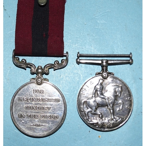 180 - A George V WWI Distinguished Conduct Medal awarded to 32273 Pte G Hawley 2/Devon R. with British War... 