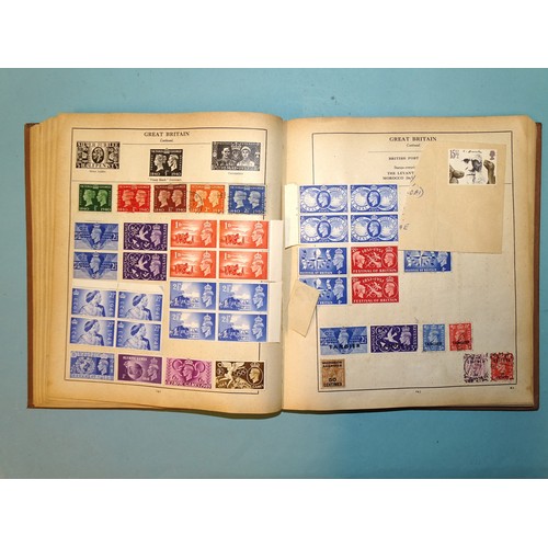 68 - A quantity of stamps in albums and loose, including a Strand album.