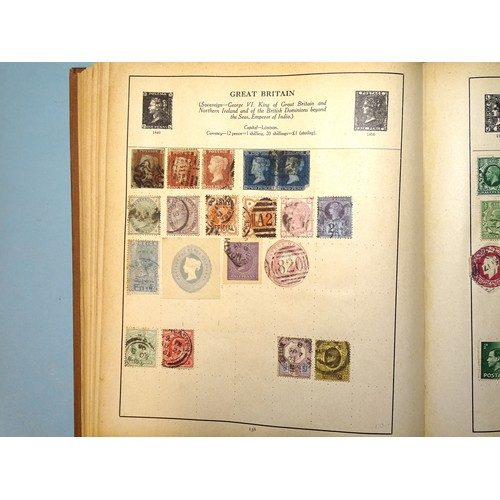 68 - A quantity of stamps in albums and loose, including a Strand album.