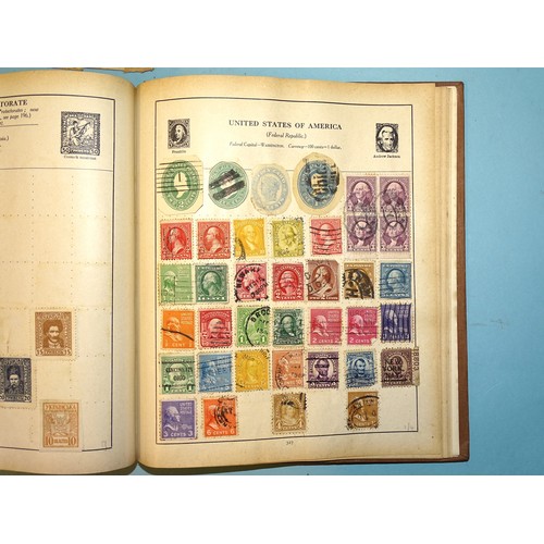 68 - A quantity of stamps in albums and loose, including a Strand album.