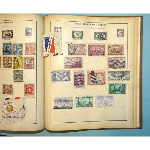 68 - A quantity of stamps in albums and loose, including a Strand album.