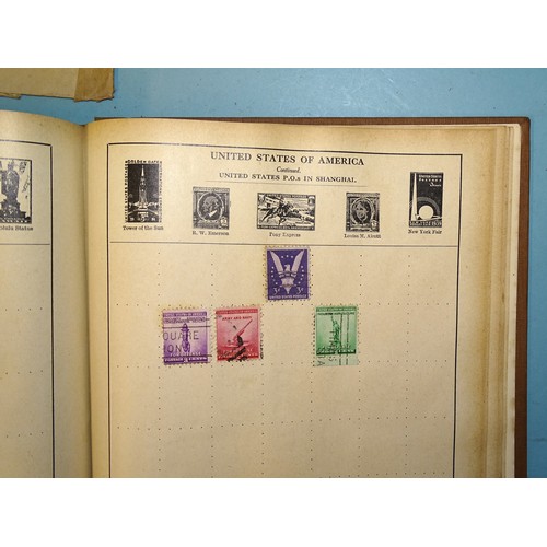 68 - A quantity of stamps in albums and loose, including a Strand album.